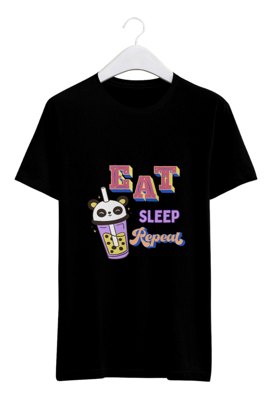 Eat Sleep Repeat - Panda mood