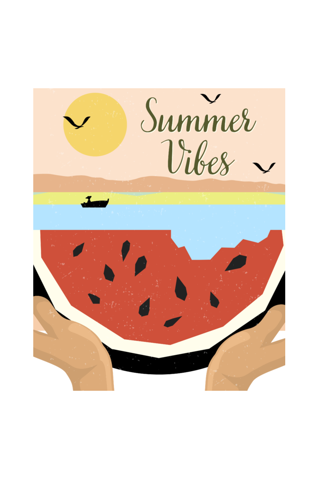 Summer vibes watermelon